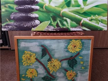 Abbildung: Bilder Deko Blumen Sen