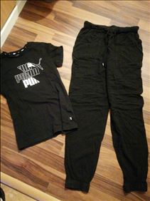Abbildung: 1 puma shirt 1 leichte stoffhose gr. 36
