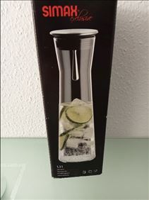 Abbildung: Neu/unbenutzt.simax exclusive karaffe glas 1.1 L