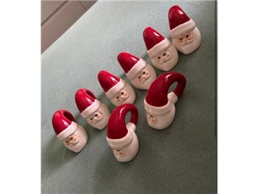 Abbildung: 8 Serviettenhalter Weihnachten 