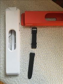 Abbildung: Swatch Armband schwarz