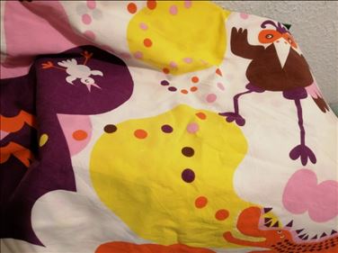 Abbildung: Bettwäsche ikea 2 tlg. Bezug und Kopfkissen, gebraucht gewas