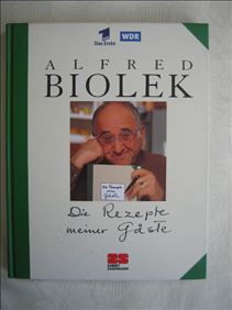 Abbildung: großes Buch Alfred Biolek - Die Rezepte meiner Gäste
