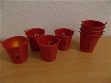 Abbildung: Der etwas andere Adventskranz...