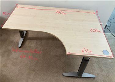 Abbildung: Palmberg Schreibtisch zur Abholung