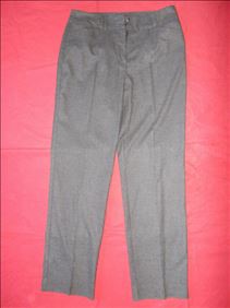 Abbildung: NEU: Graue Flanell-Bügelfaltenhose von Adagio Gr.36 / 38