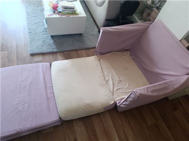Abbildung: Ikea Sessel zum Ausklappen