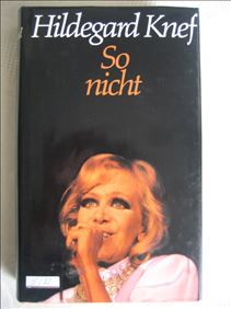 Abbildung: Hildegard Knef - So nicht