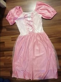 Abbildung: 1 Kleid rosa getragen gr. S-M in guten Zustand 