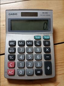 Abbildung: Casio Taschenrechner two way power