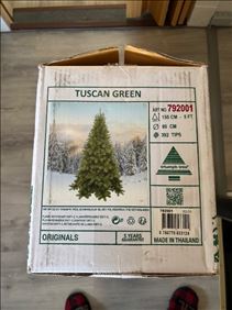 Abbildung: künstlicher Weihnachtsbaum