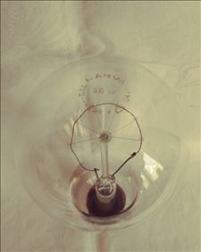 Abbildung: DDR Narva 200W Glühlampe Glühbirne klar E27 220-230V 