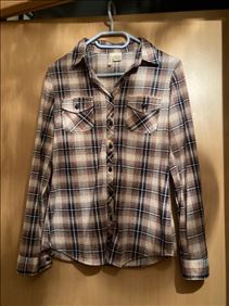 Abbildung: Passport Karo Bluse  Gr s