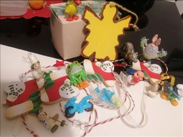 Abbildung: Engel Girlande deko, Kleinspielzeug im Karton 