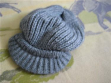 Abbildung: Wollmütze Made in Italy,waschbar, einmal getragen