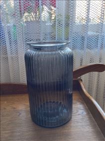 Abbildung: Blumen Vase Rauch Glas 