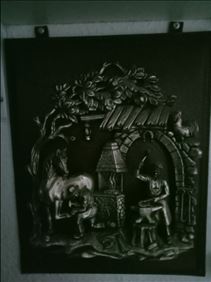 Abbildung: Art Relief -Metallbild , 25x31 cm (Wandbild)