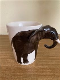 Abbildung: Für Liebhaber Elefanten Tasse 