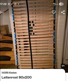 Abbildung: Lattenrost 200x90 cm