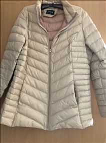 Abbildung: Steppjacke Gr 44 neuwertig  Champagner farbig 
