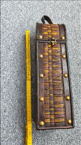 Abbildung: Weinflasche Geschenkverpackung Holz