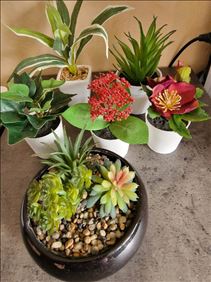 Abbildung: Kunstblumen Dekopflanzen