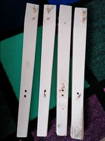 Abbildung: 4 Tischbeine für Ikea LIATORP Couchtisch gebrauchtspuren