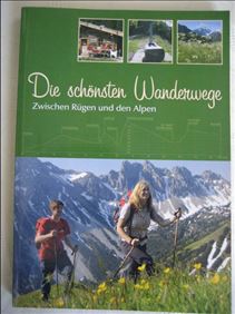 Abbildung: großes Buch Die schönsten Wanderwege zwischen Rügen