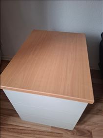 Abbildung: Rollcontainer für Schreibtisch Metall 0x6x0,6x0,4m