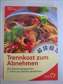 Abbildung: großes Buch Trennkost zum abnehmen