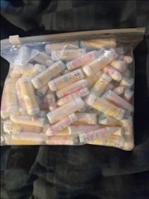 Abbildung: Tausche 115 Tampons gg 3 x Slipeinlagen XL