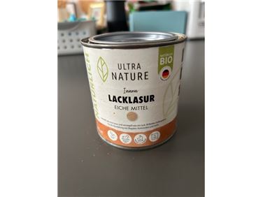 Abbildung: Lacklasur Eiche