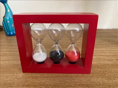 Abbildung: Tee Zubehör Sanduhr