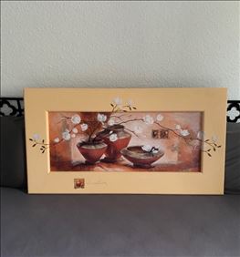 Abbildung: Holzbild ca 87 x 46 cm