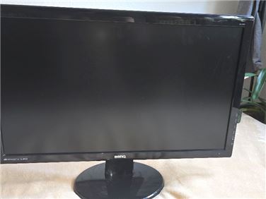 Abbildung: 2x monitor benq