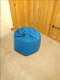 Abbildung: Sitzsack, blau