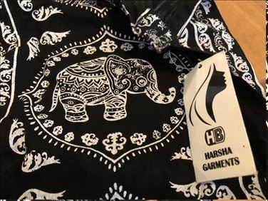Abbildung: Indisches Kinder-Kleidungsstück, Wickelrock, Harsha Garments