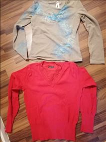 Abbildung: 1 Pullover , 1 Shirt gr. M getragen gewaschen