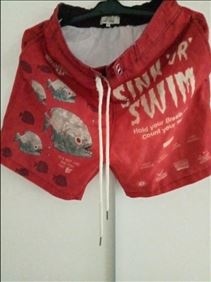 Abbildung: Unbenutzt.Badehose ,Gr .M