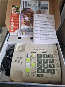 Abbildung: Senioren-Telefon mit Hörverstärkung