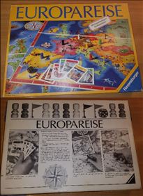 Abbildung: Spiel Europareise Ersatzteile