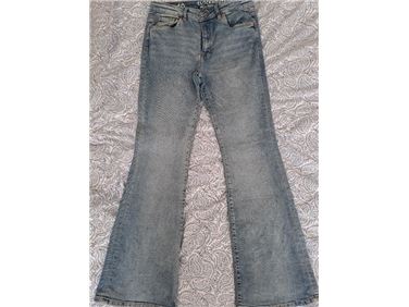 Abbildung: Flared Jeans/ Schlaghose (Gr. 40, hoher Bund)