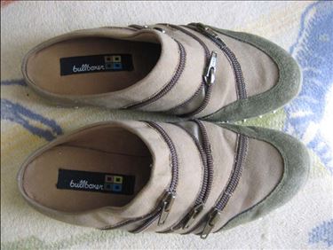 Abbildung: Leder-Sabot Gr. 37, Marken-Schuhe,kaum getragen