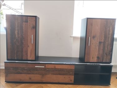 Abbildung: Schrank Wohnwand Lowboard Wohnzimmerschrank Kommode