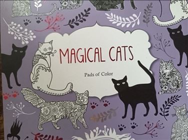 Abbildung: Ausmalbuch Katzen