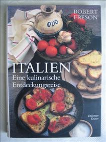 Abbildung: großes Buch Italien,eine kulinarische Entdeckungsreise