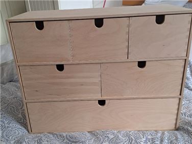 Abbildung: Ikea Moppe (42 x 18 x 32 cm)
