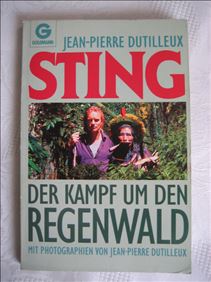 Abbildung: Buch Der Kampf um den Regenwald - Sting u.a.