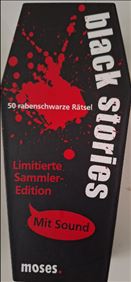 Abbildung: black stories mit Sount, limitierte Sammler-Edition