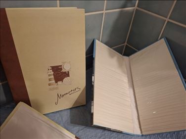Abbildung: Fotoalben/ Hygienepants angefangen 